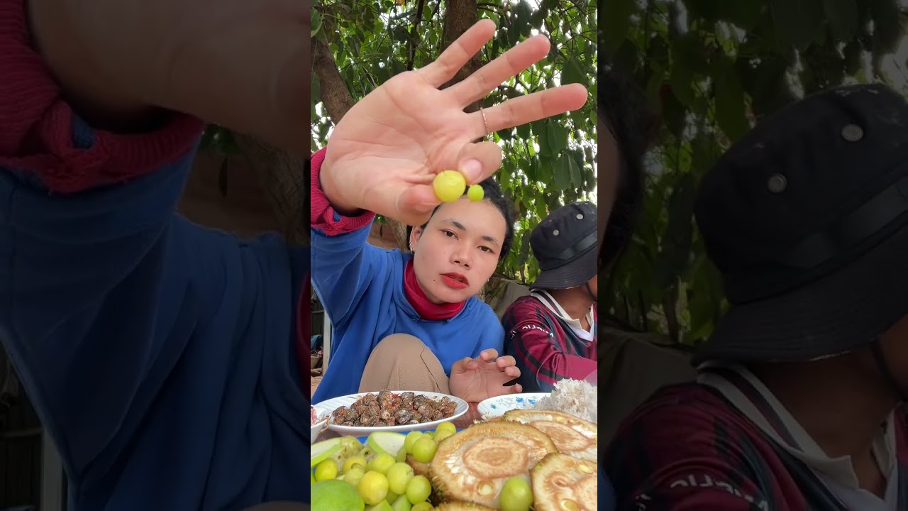 មកបងប្អូនហូបប្រហុកឆៅជាខ្ញុំទំាងអស់គ្នា#viralvideo #cambodia 