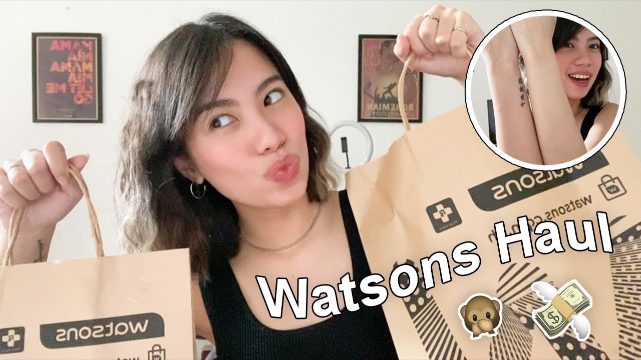 huge Watsons haul! effective skin whitening products 💸 | cai d.