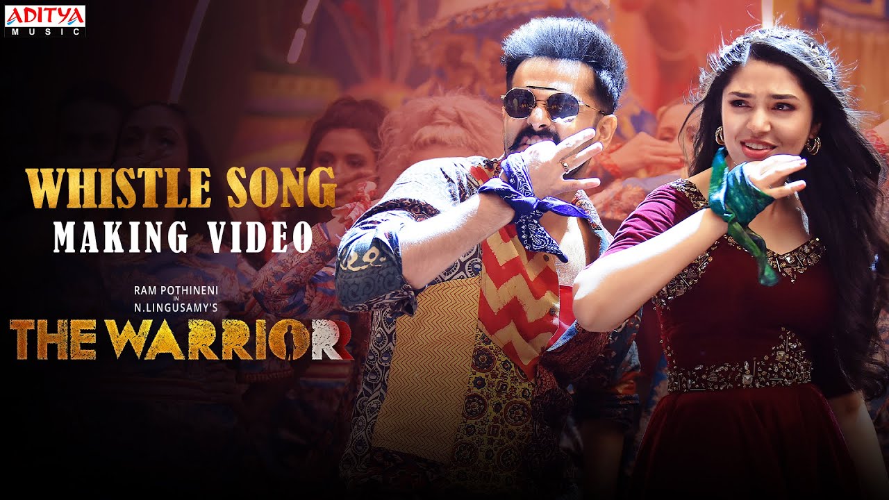 Whistle Song Making (Telugu) | The Warriorr | Ram Pothineni, Krithi Shetty | DSP | Lingusamy