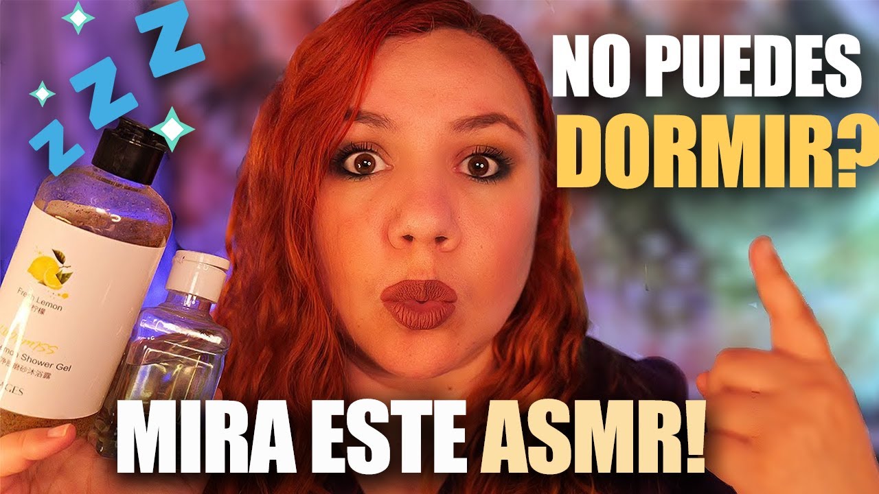🔴 NO PUEDES DORMIR? 🛑 YA INTENTASTE TODO? ESTE ASMR TE HARÁ DORMIR YA