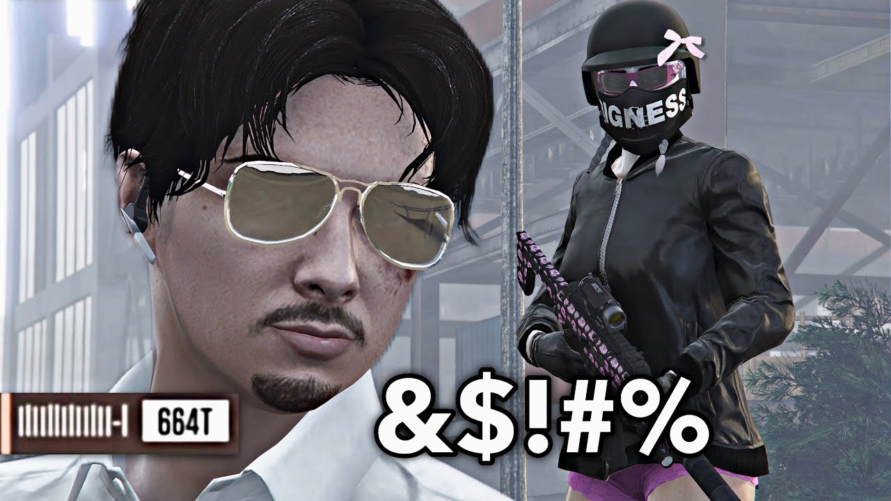 Female Makes Spanish Barcode Quit GTA 5 Online 🌸