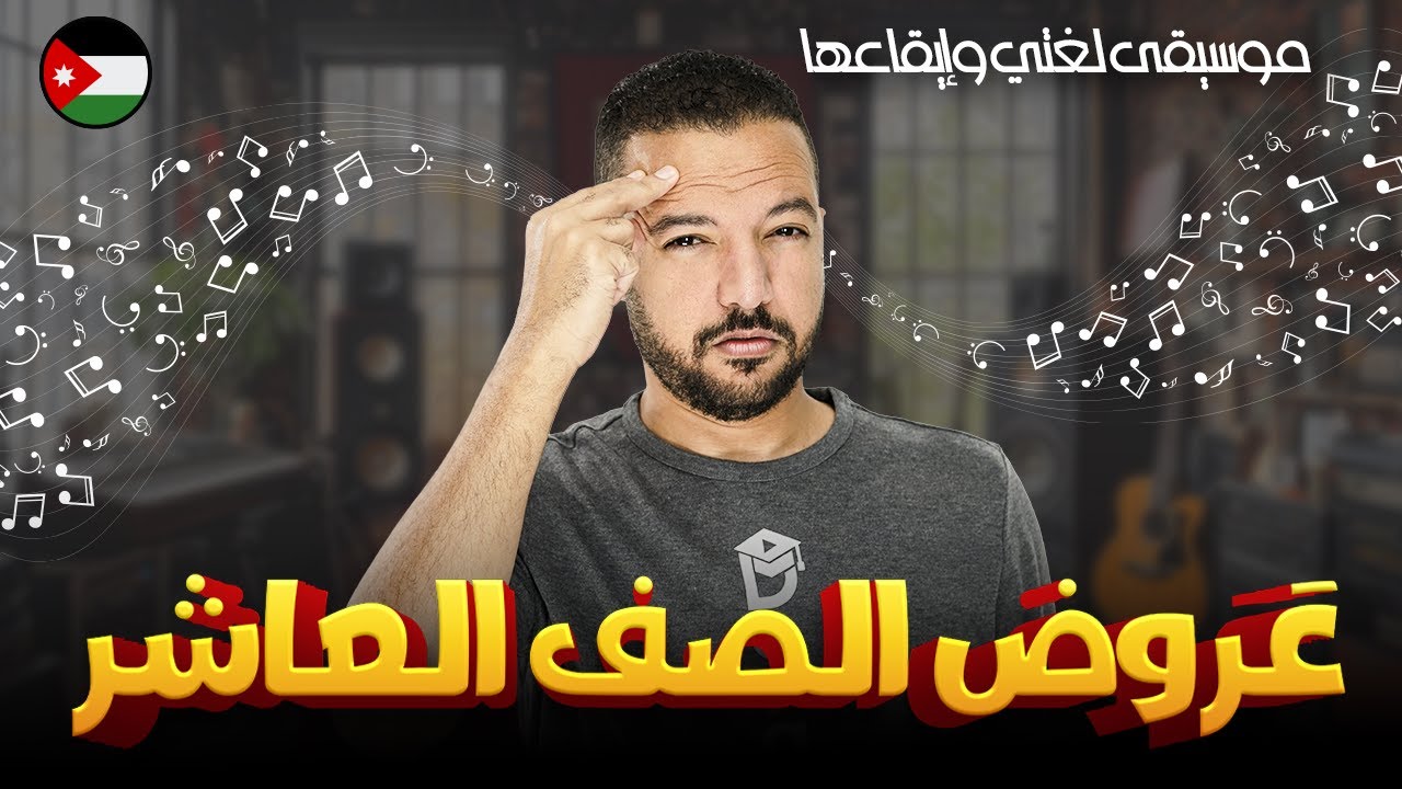 موسيقا لغتي وإيقاعها || عَروض الصف العاشر || د / محمد محروس