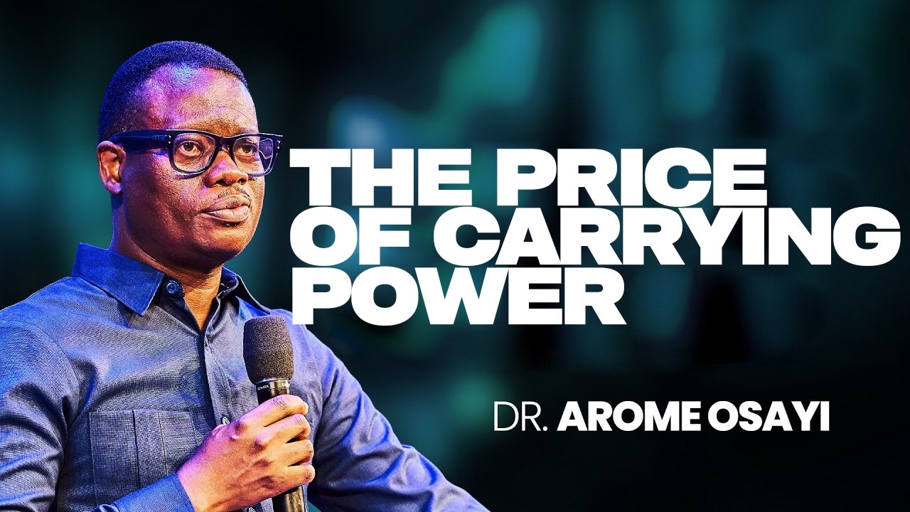 THE PRICE OF CARRYING POWER: HOW PRAYER BUILDS SPIRITUAL CAPACITY |APOSTLE AROME OSAYI