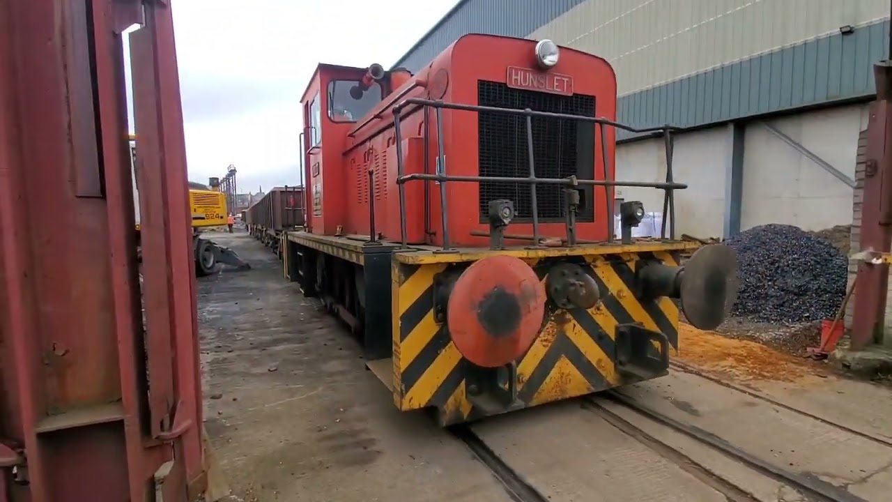 Shunting Movements at CF Booth Rotherham Tuesday 27th Feb 24