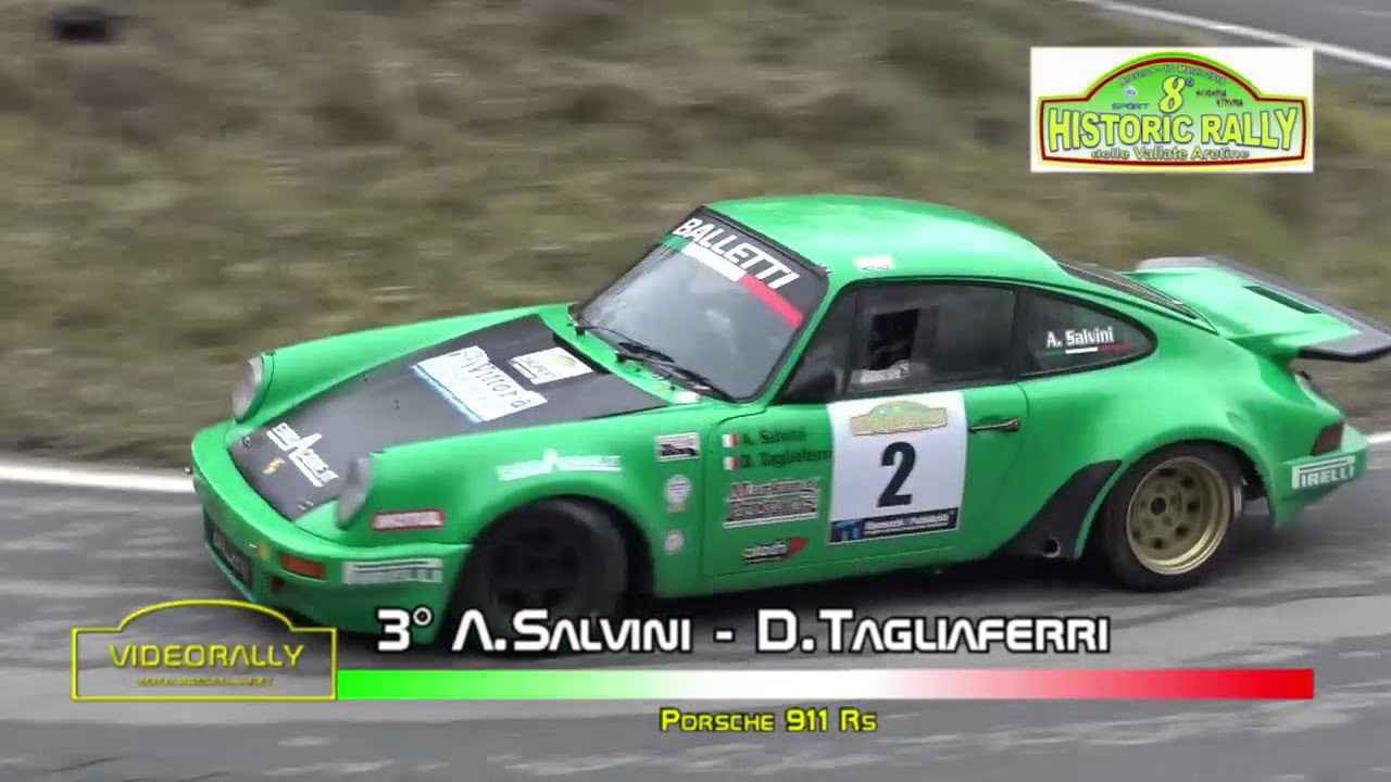 Rally Vallate Aretine Historic 2018 Special Report Crash