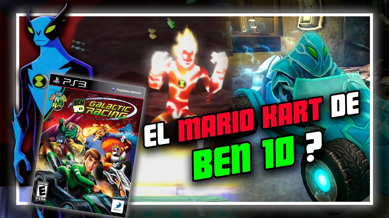 ¿Que RAYOS fue BEN 10 GALACTIC RACING?