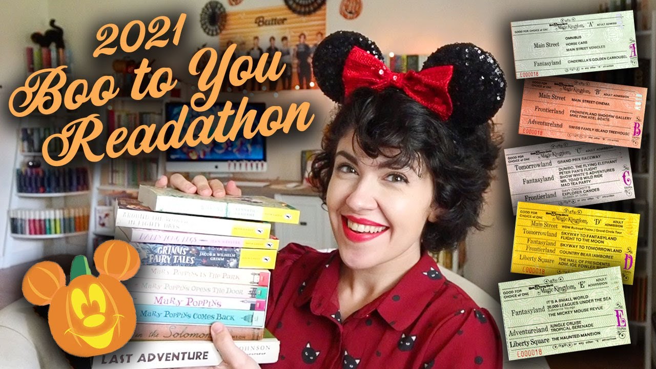 🎃 BOO TO YOU READATHON 2021 | Announcement + TBR