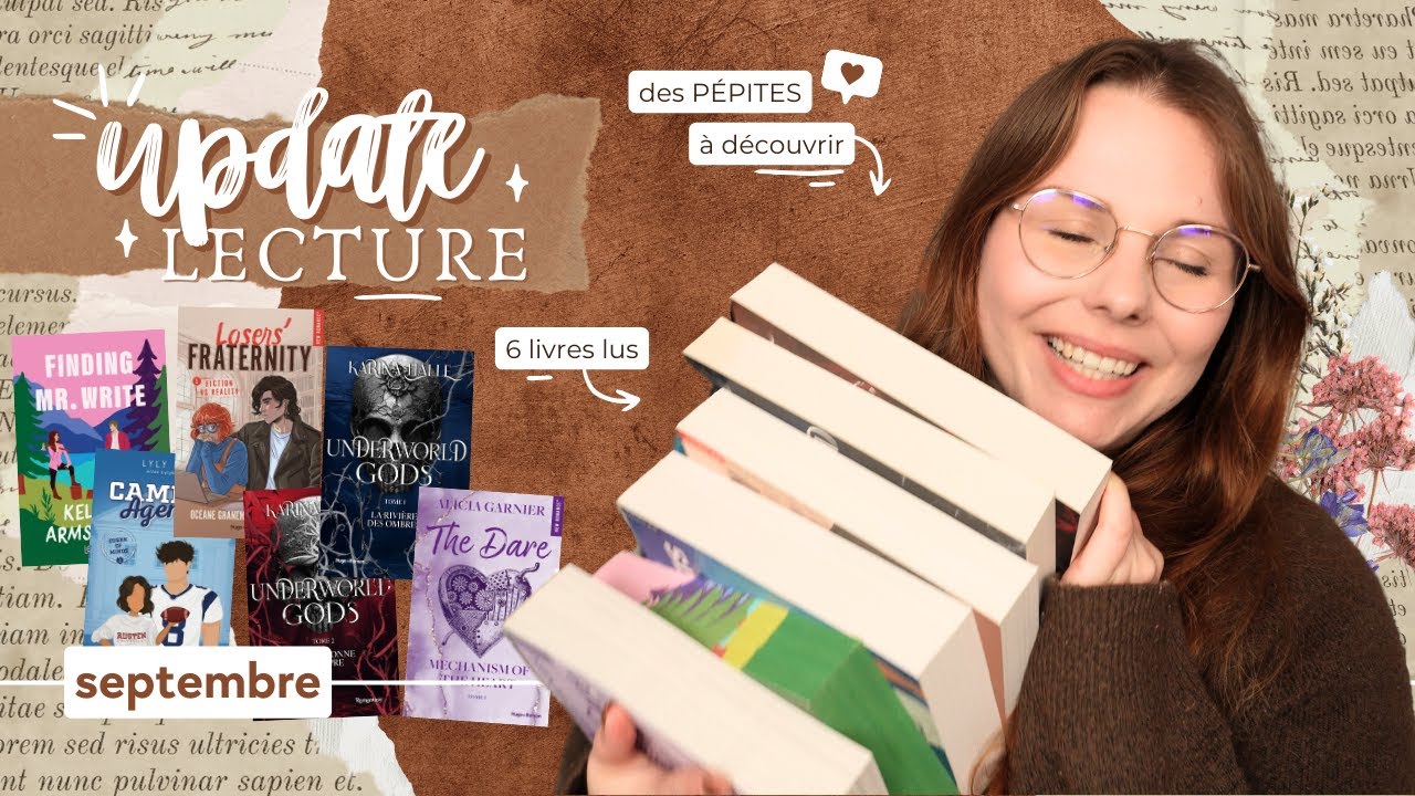 Je les ai dévorés 📚✨ | BILAN LECTURE de Septembre