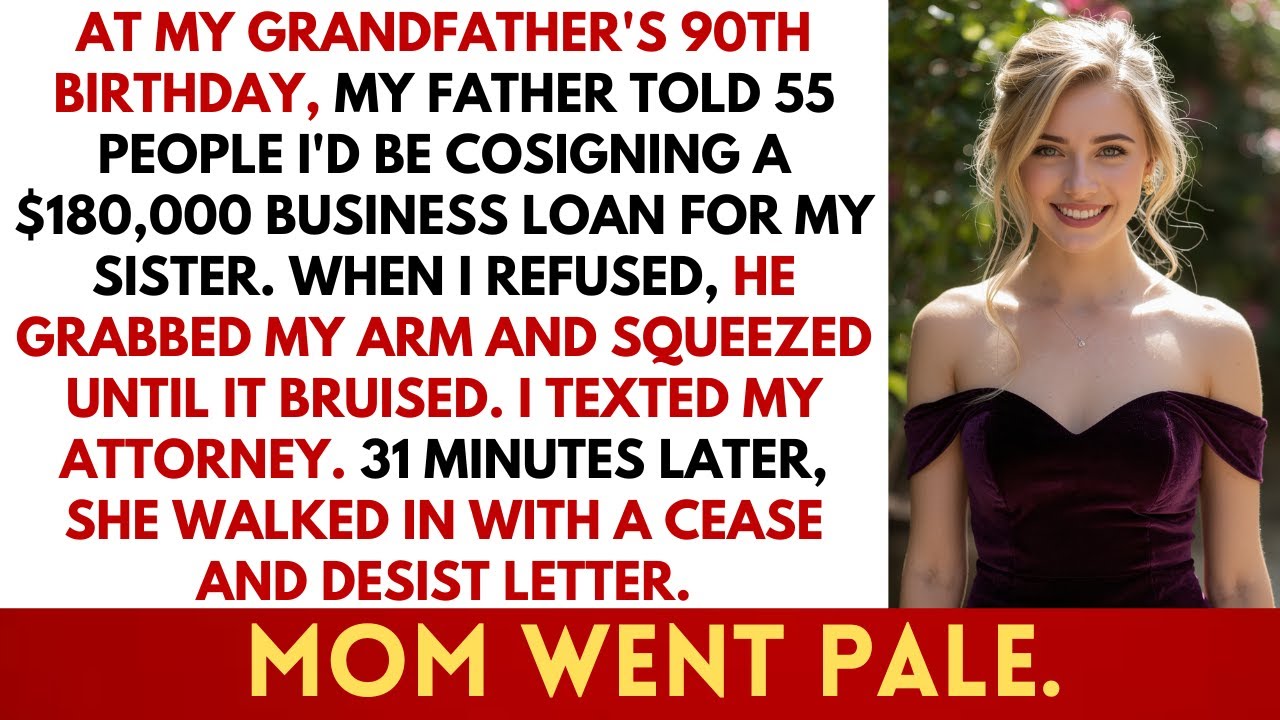 My Parents Said I'd Cosign My Sister's Business Loan - The Attorney Objected