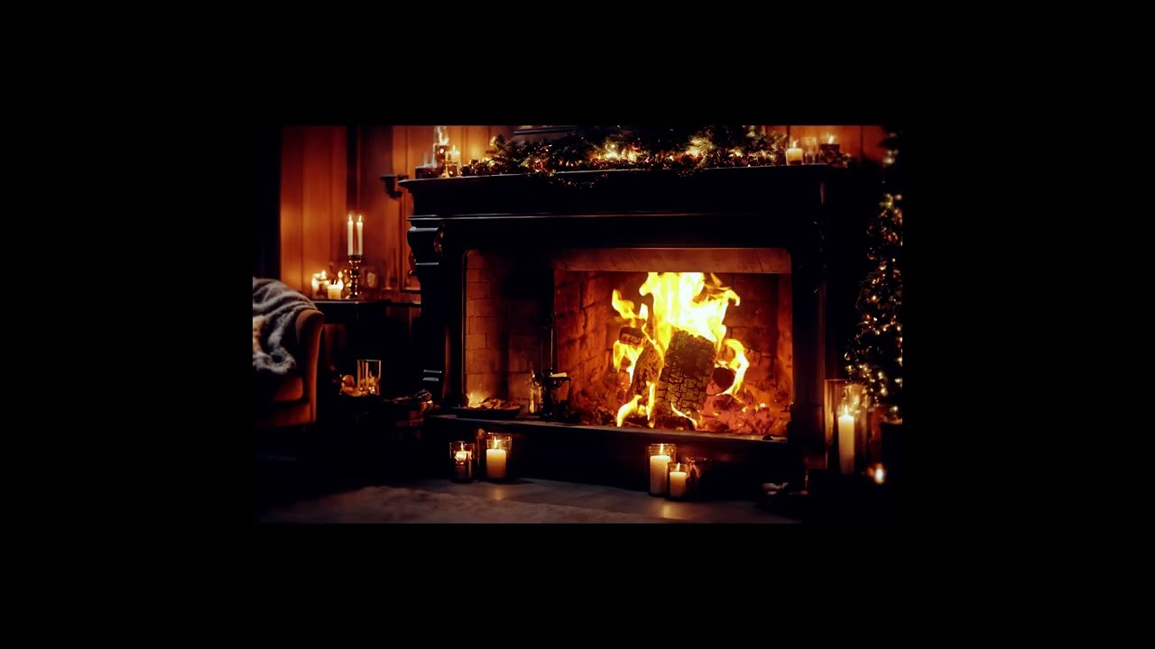 Şömine ateşi&şömine sesi |rahatlama ve uyku| relaxing fireplace sounds sleep