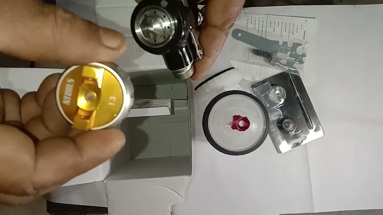 Air Paint Spray Gun NTOOLS-N30 Unboxing