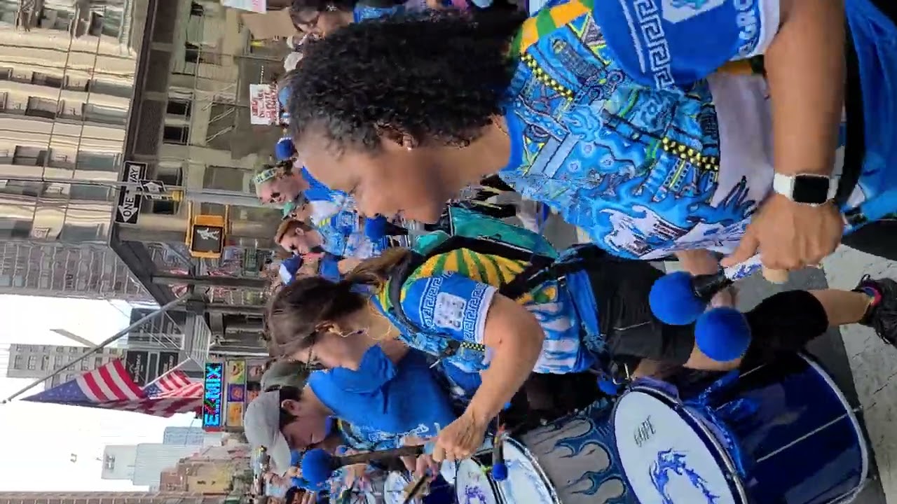 Sept 17 Climate Protest - Epic Drum Brigade