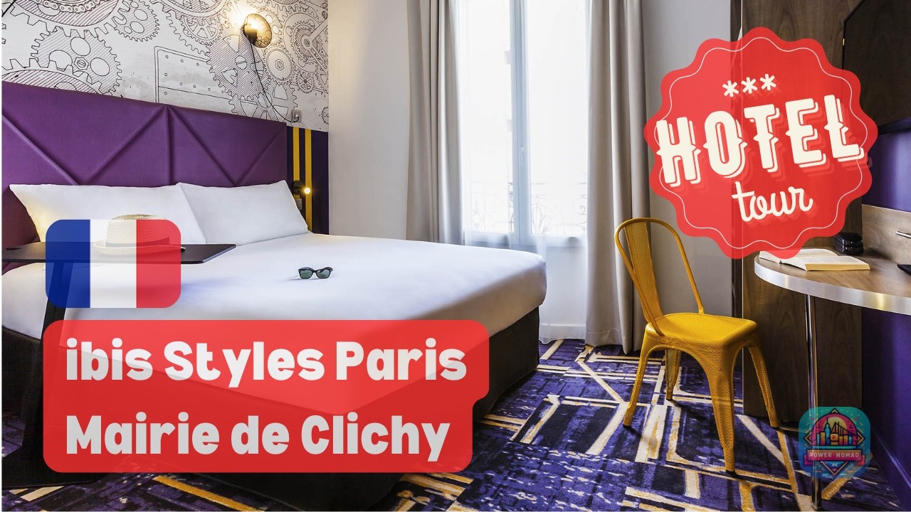 IBIS STYLES PARIS MAIRIE DE CLICHY 🇫🇷 | Hotel Tour | August 2025 | 4K #paris #france #hotel #ibis