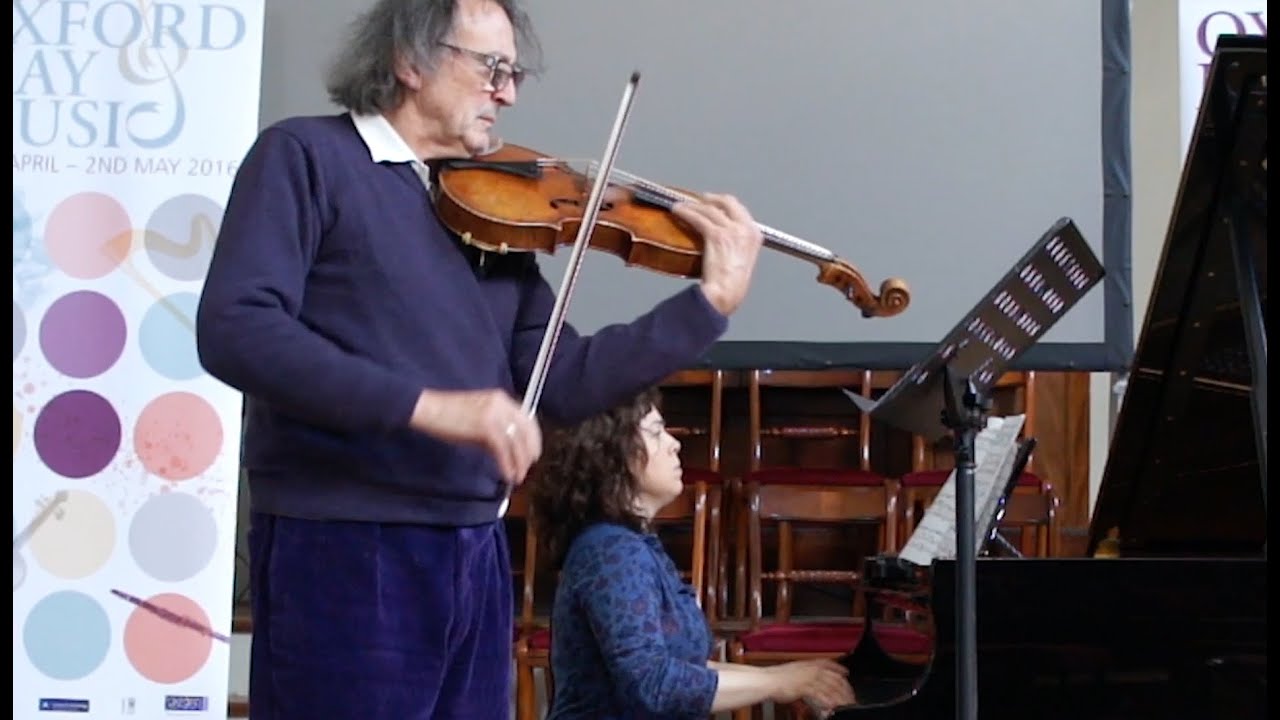 Gérard Caussé and Katya Apekisheva: Rebecca Clarke Sonata for viola and piano (1st mouvement)