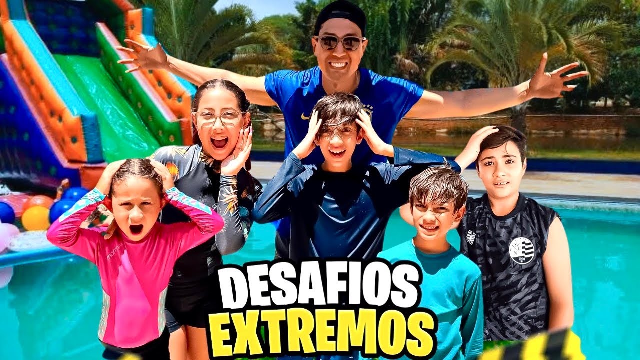 DESAFIO NA PISCINA *Algo terrível aconteceu