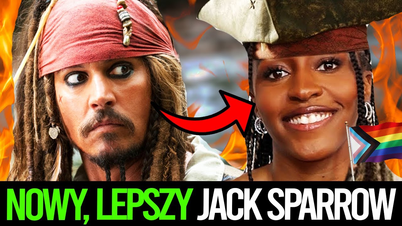 Disney i nowi PIRACI Z KARAIBÓW 🤣 JACK SPARROW BYŁA KOBIETĄ