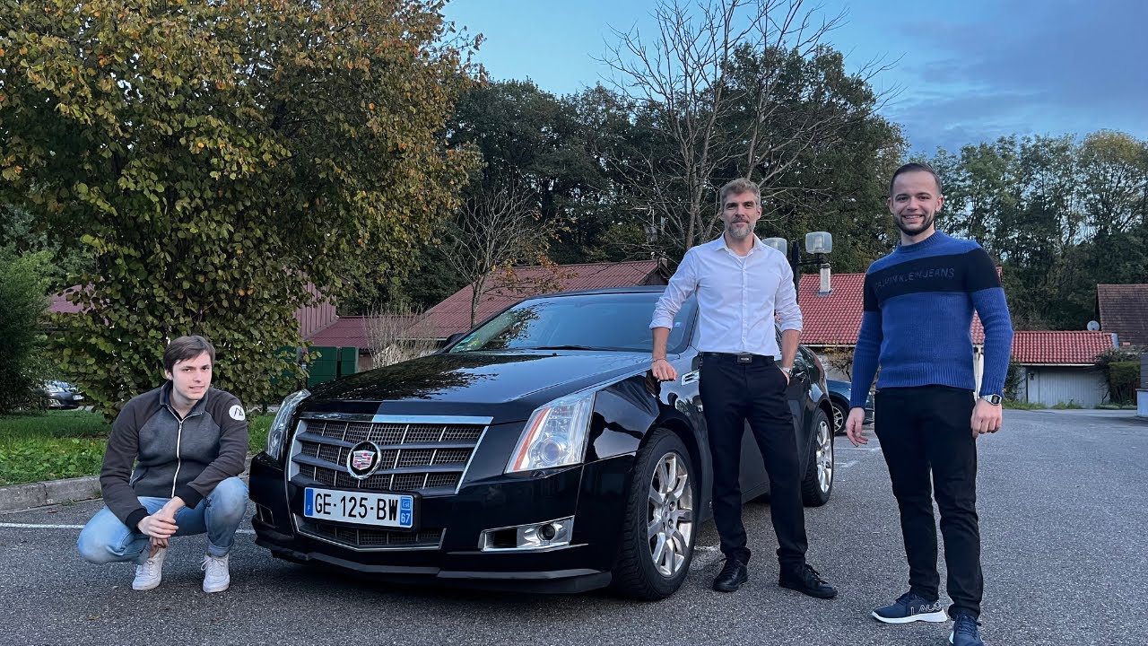 CADILLAC CTS 3.6 V6  LES RICAINS ONT PAS BLAGUÉS 🤠🇺🇸