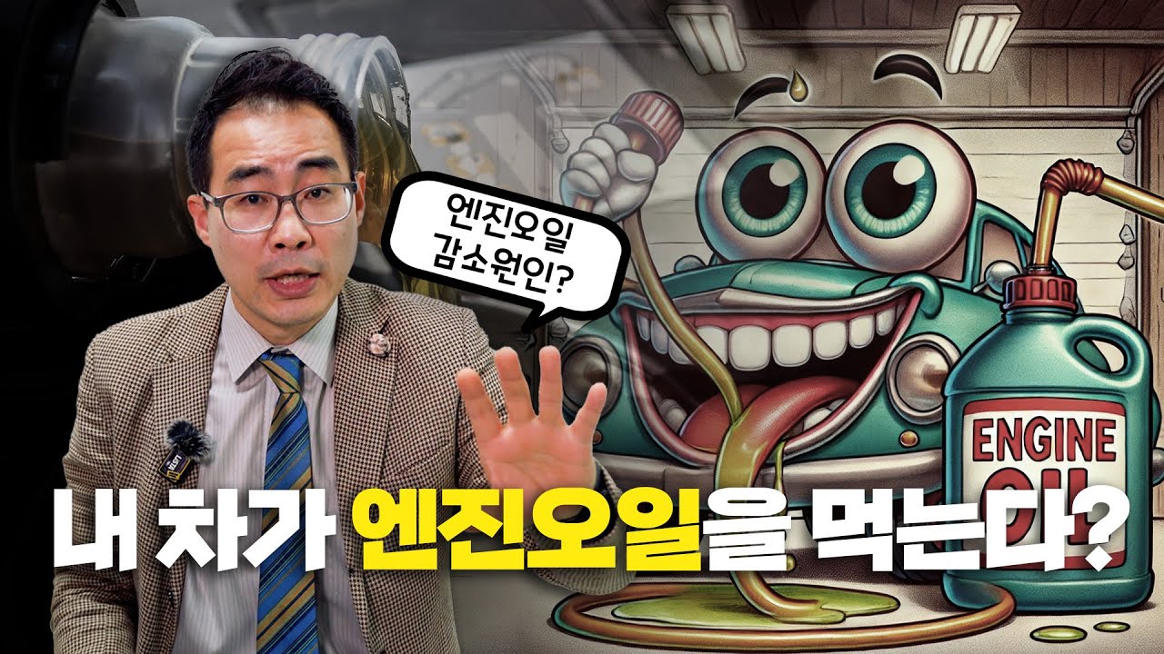EP.101 내 차 엔진오일이 자꾸 줄어든다면? [엔진오일 감소 원인]