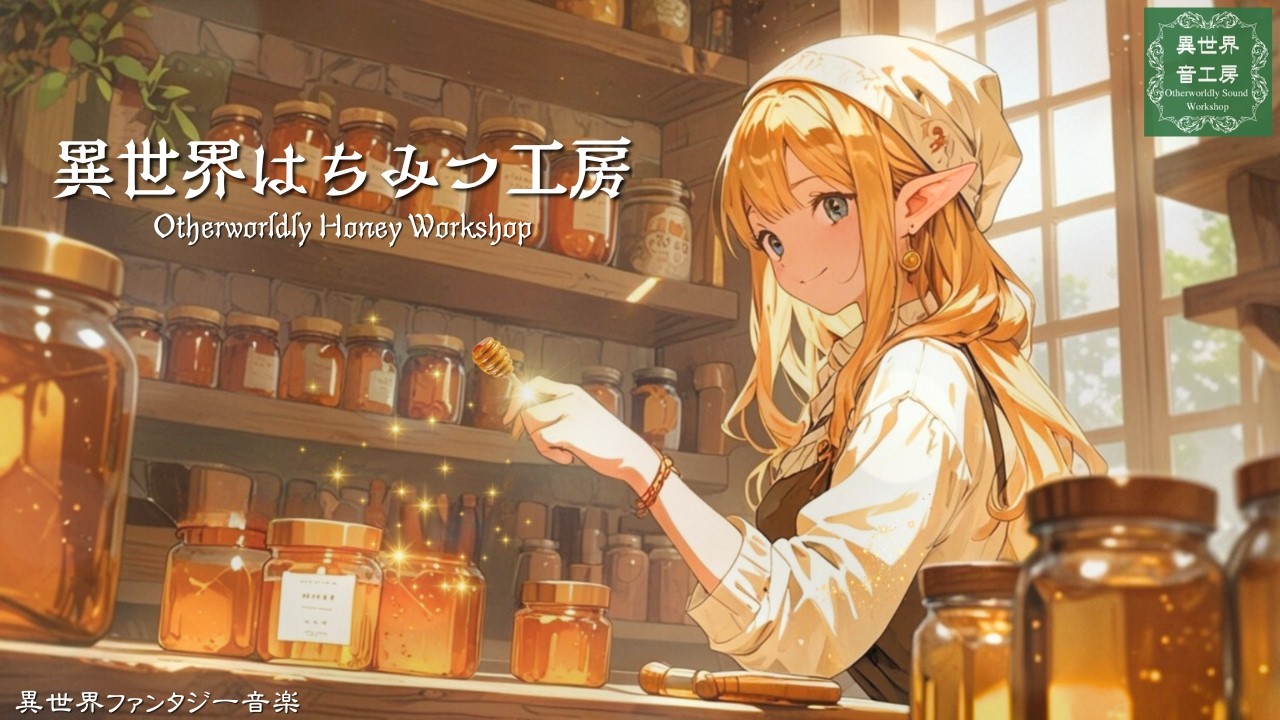 【異世界ケルト音楽】ほのぼの癒しの作業用BGM『異世界はちみつ工房』