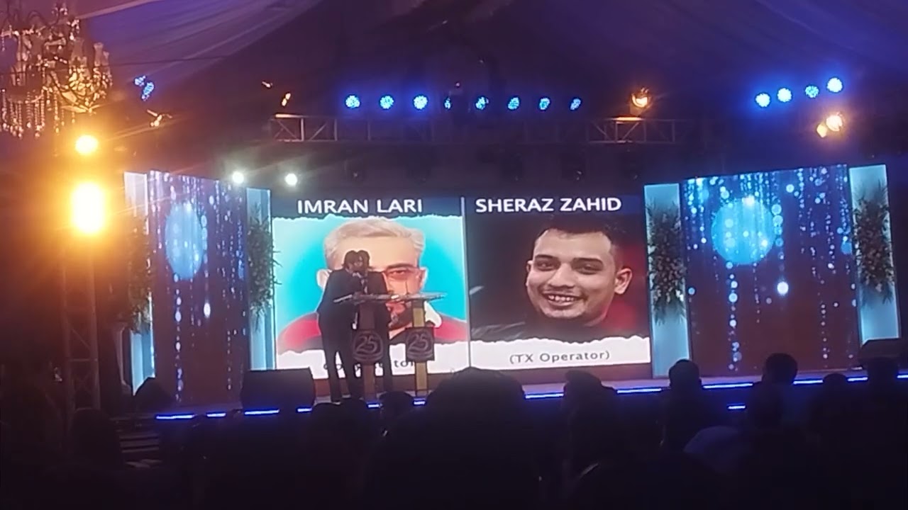 Fahad Mustafa and Waseem badami Hosting at ARY Silver Jubilee Concert 