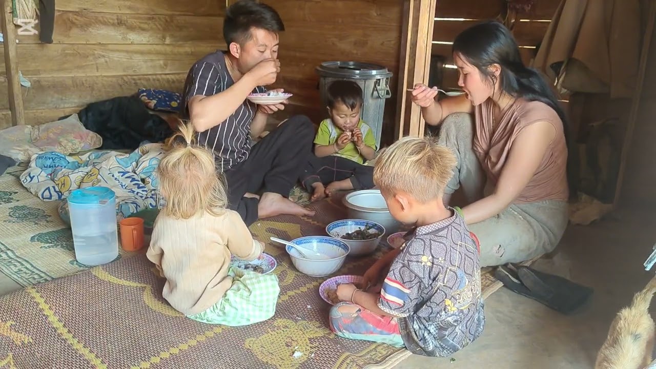 Nrog kuv tug txiv tsev ua su rau peb noj nawb 