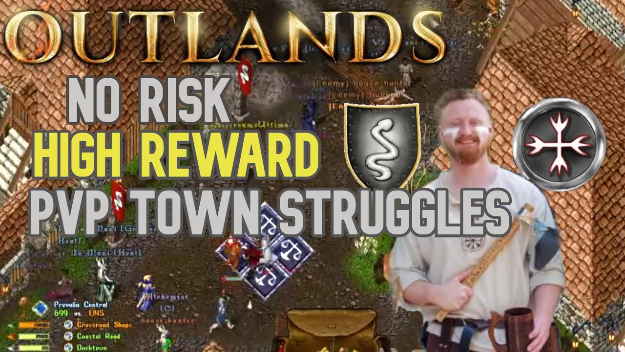 UO Outlands - PvP Town Struggles - No risk HIGH Reward