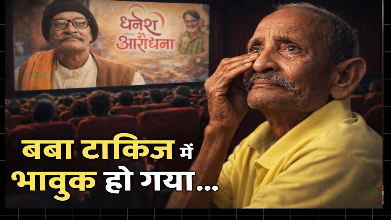 Dhanesh ke Aradhana | बबा फिल्म देखकर भावुक हो गये 
