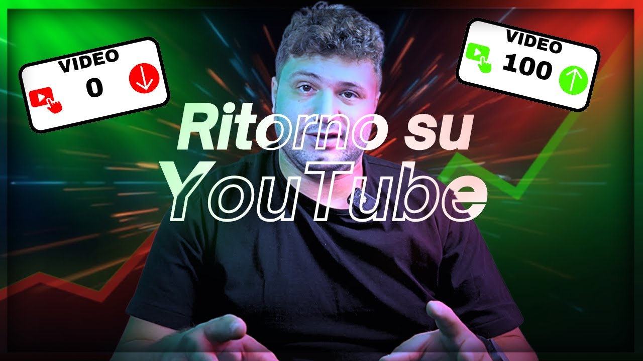 Non mi fermo più 🚀 | Ritorno ufficiale su YouTube