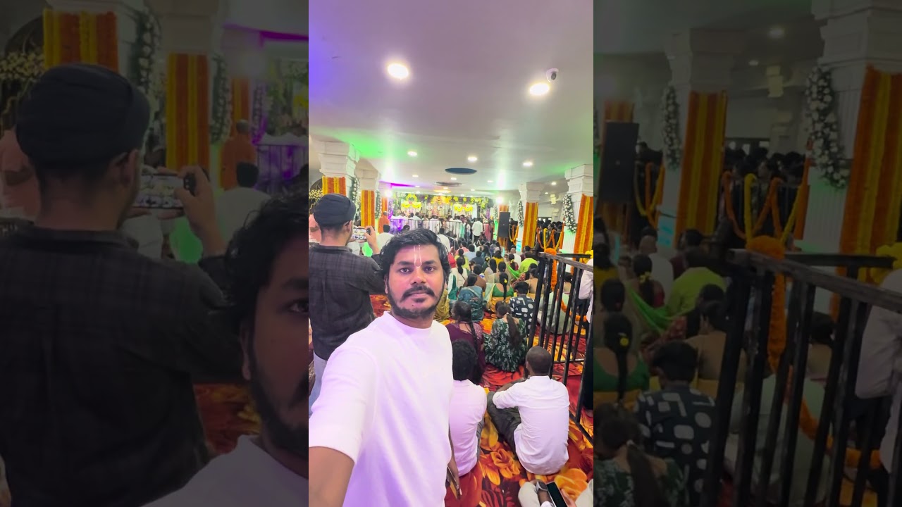 వామ్మో ఏంటి ఈ జనం వరంగల్ మొత్తం ఇక్కడేవుంద 😱#ISKCONWarangal #krishnastami #yt #waranagl ￼