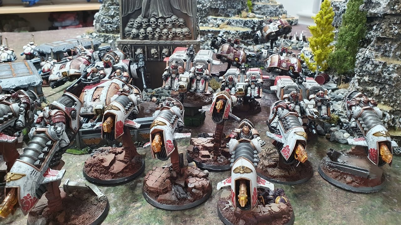 White Scars vs Iron Hands, Warhammer Horus Heresy battle report