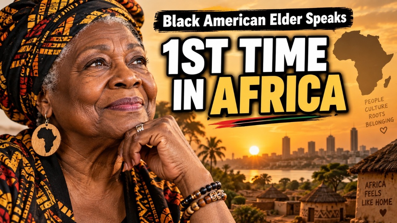 Black American Elder Speaks on Her First Time in Africa