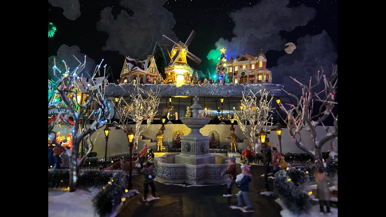 The making Of - Lemax Christmas Village 23 - Part Two DIY Tutorial@Lemaxcollection#lemax