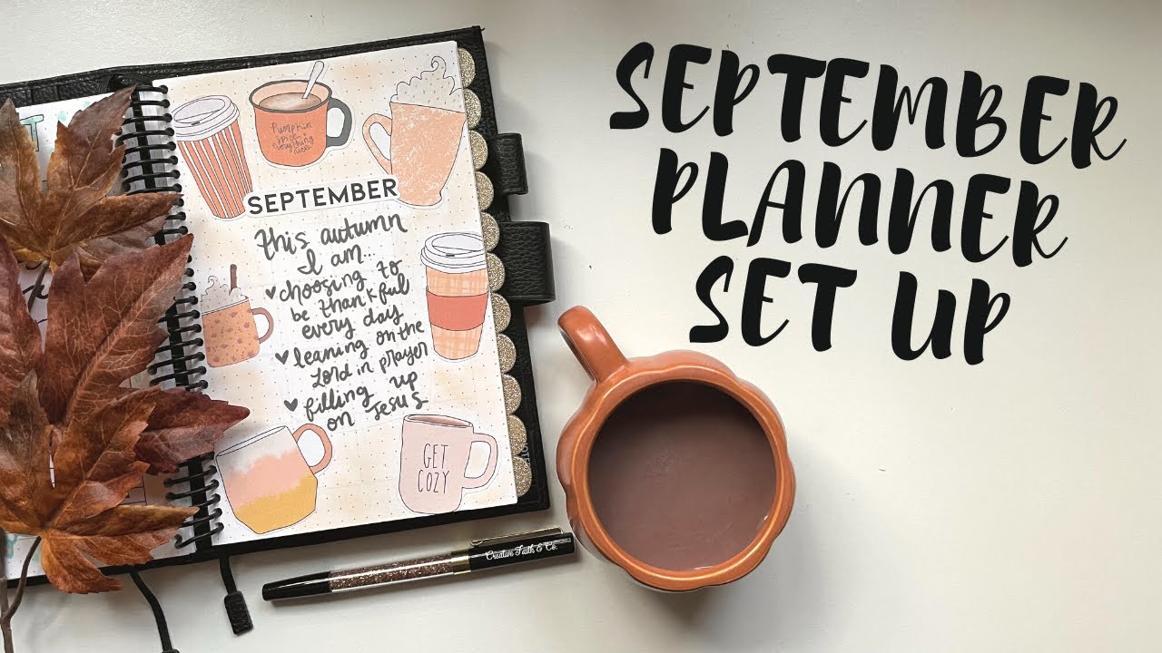 September Planner Set Up | Creative Faith & Co. | Plan with Me
