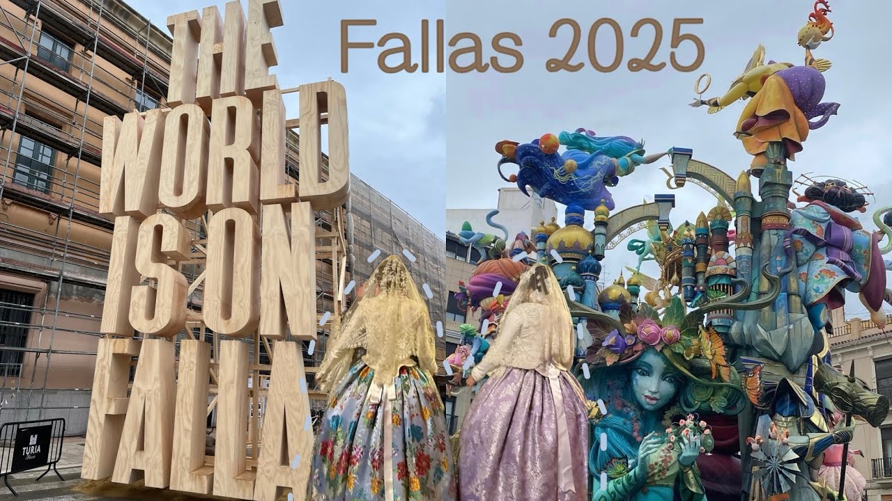 Así es la SEMANA DE FALLAS en Valencia (vlog 15-19 de marzo)