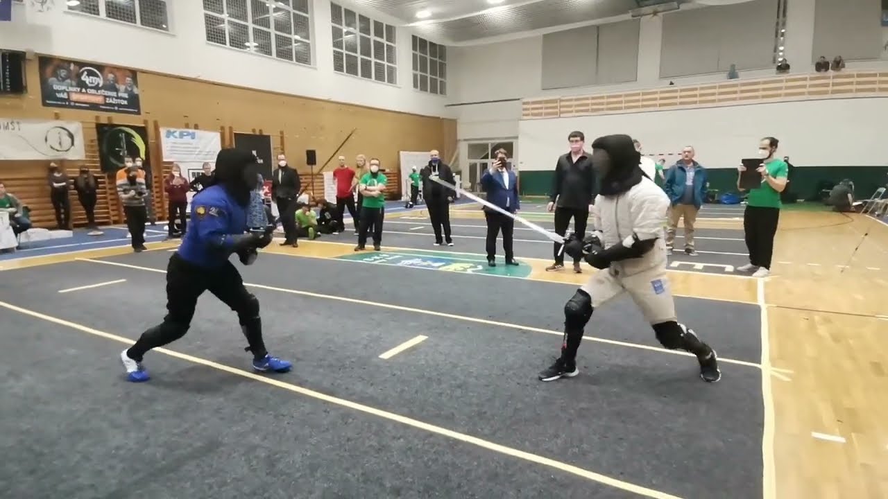 Žilinský Kumšt V 2022 - Longsword Bronze Medal Match Mikołaj Kołodziej - Martin Vrábeľ