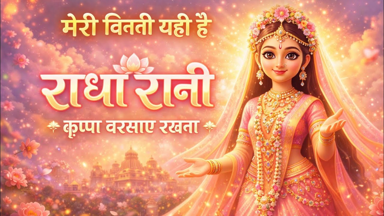 मेरी विनती यही है राधा रानी 🙏 | DJ remix Bhajan | Barsana Special Radha Rani Song