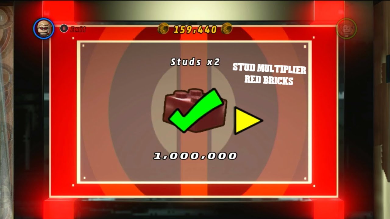 LEGO Marvel Superheroes - EVERY Stud Multiplier Red Brick (2x, 4x, 6x, 8x, 10x)