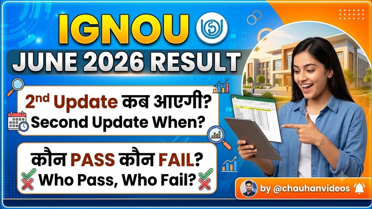 IGNOU JUNE 2026 RESULT 2nd update 🔥
