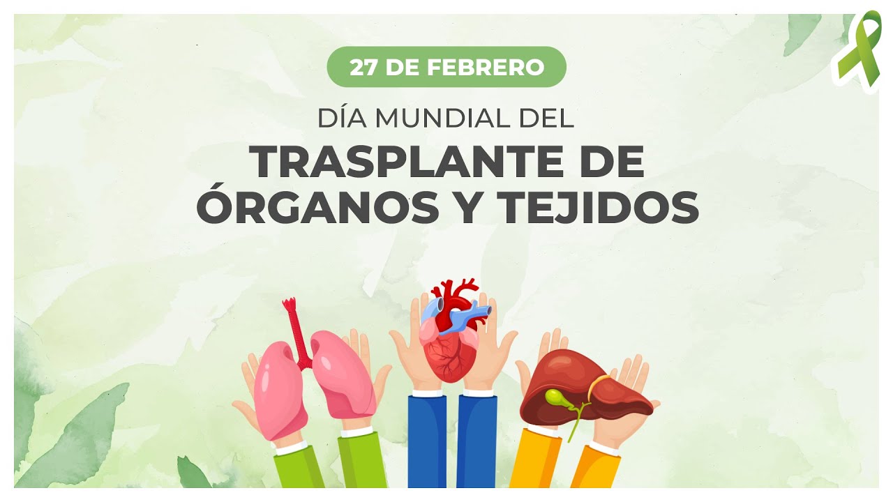 27 de febrero | Día Mundial del Trasplante de Órganos y Tejidos
