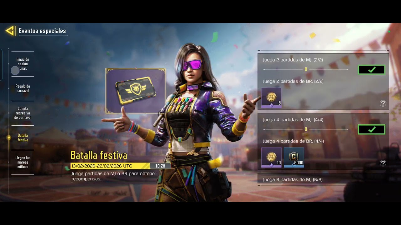TIENDA DE DESAFÍOS EVENTOS DE TEMPORADA 