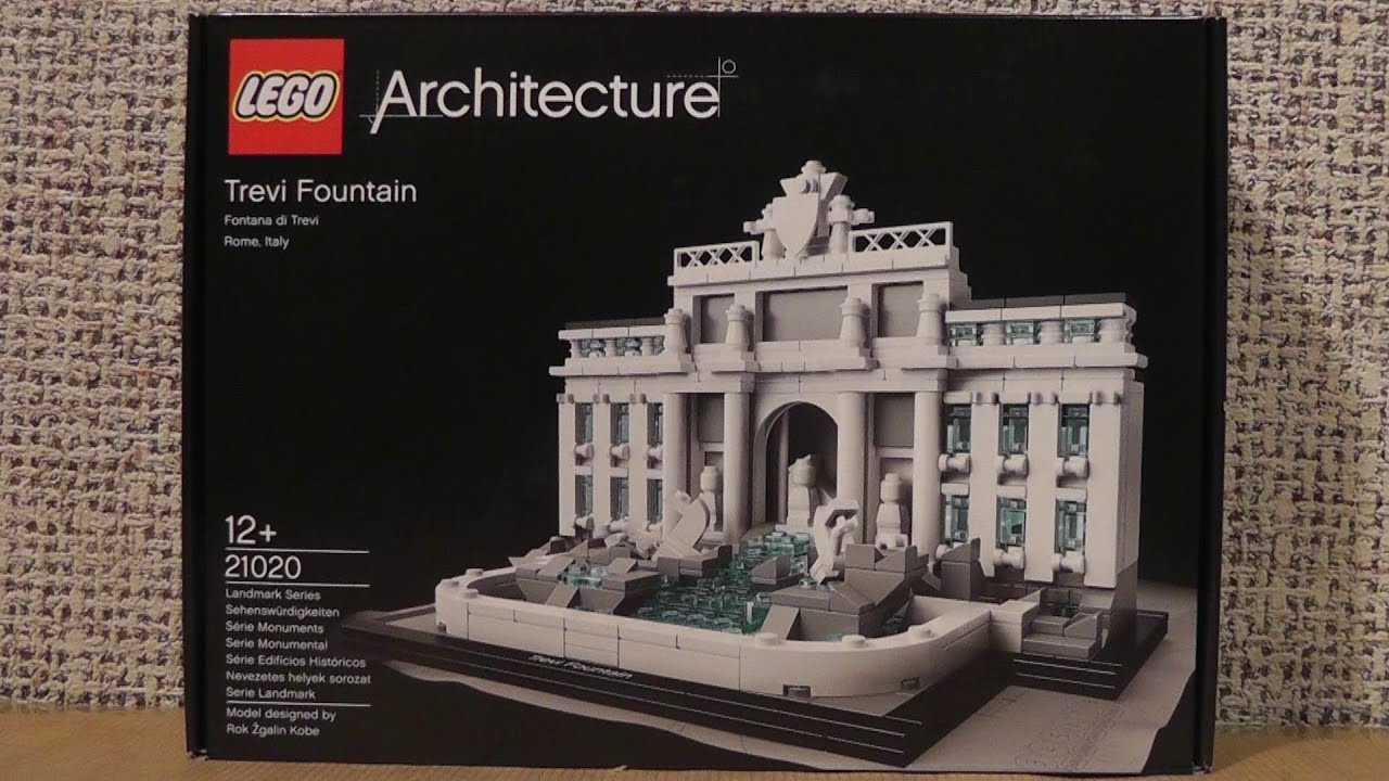 LEGO Architecture 21020 Fontanna di Trevi