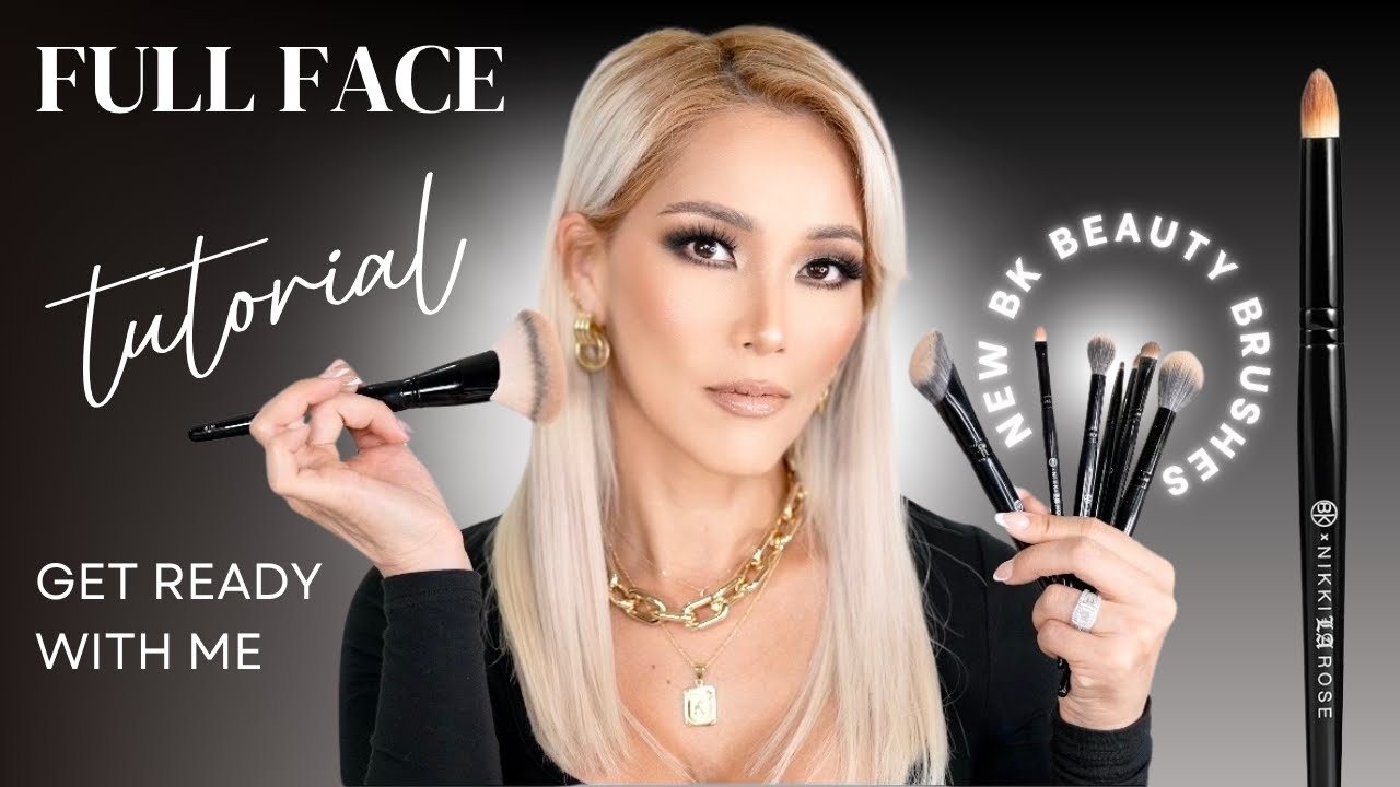 Full Face GRWM Using BK Beauty x Nikki La Rose Vol. 2 | Top Luxury Makeup for Mature Skin 2025