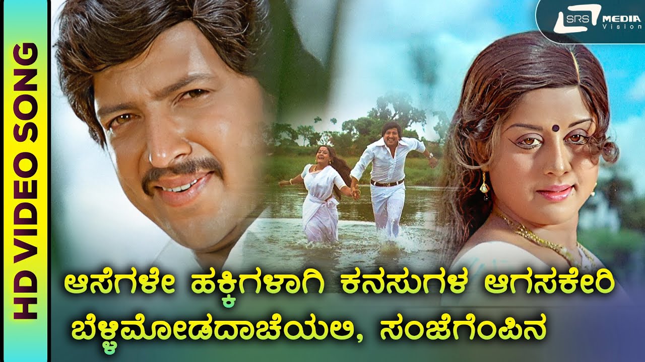 Aasegale Hakkigalaagi | Evergreen Duet Song | Simha Jodi | Vishnuvardhan | Manjula | SPB | S.Janaki