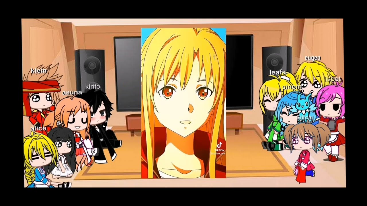 react de swort art online partie 1