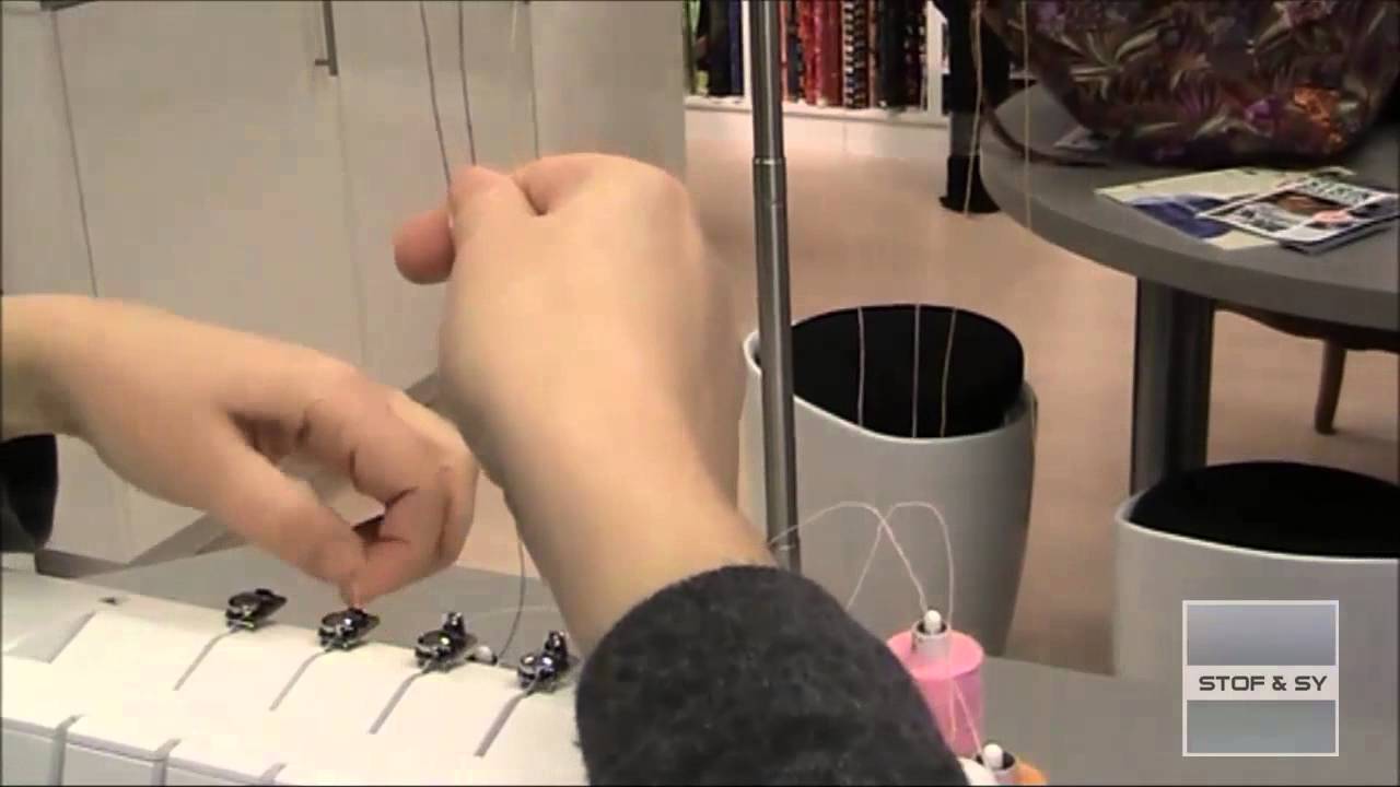 Let trådning af overlocker