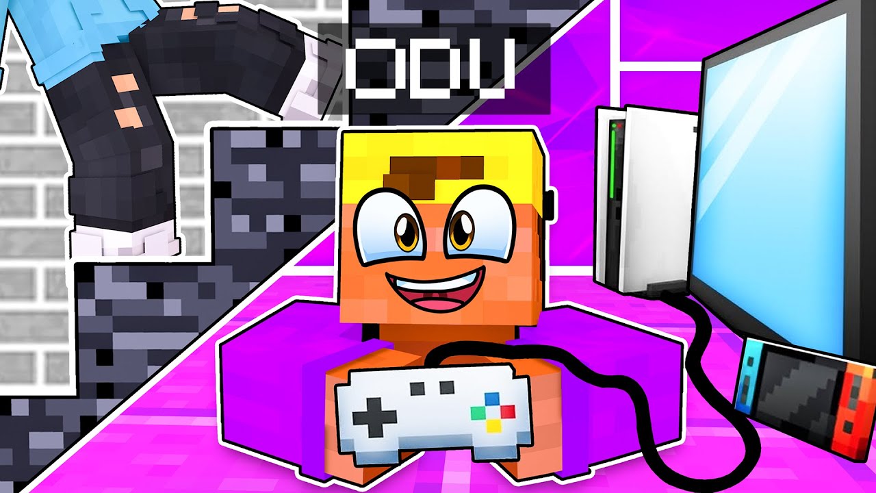 ich BAUE einen GEHEIMEN GAMING RAUM unter @Lumi HAUS in Minecraft!