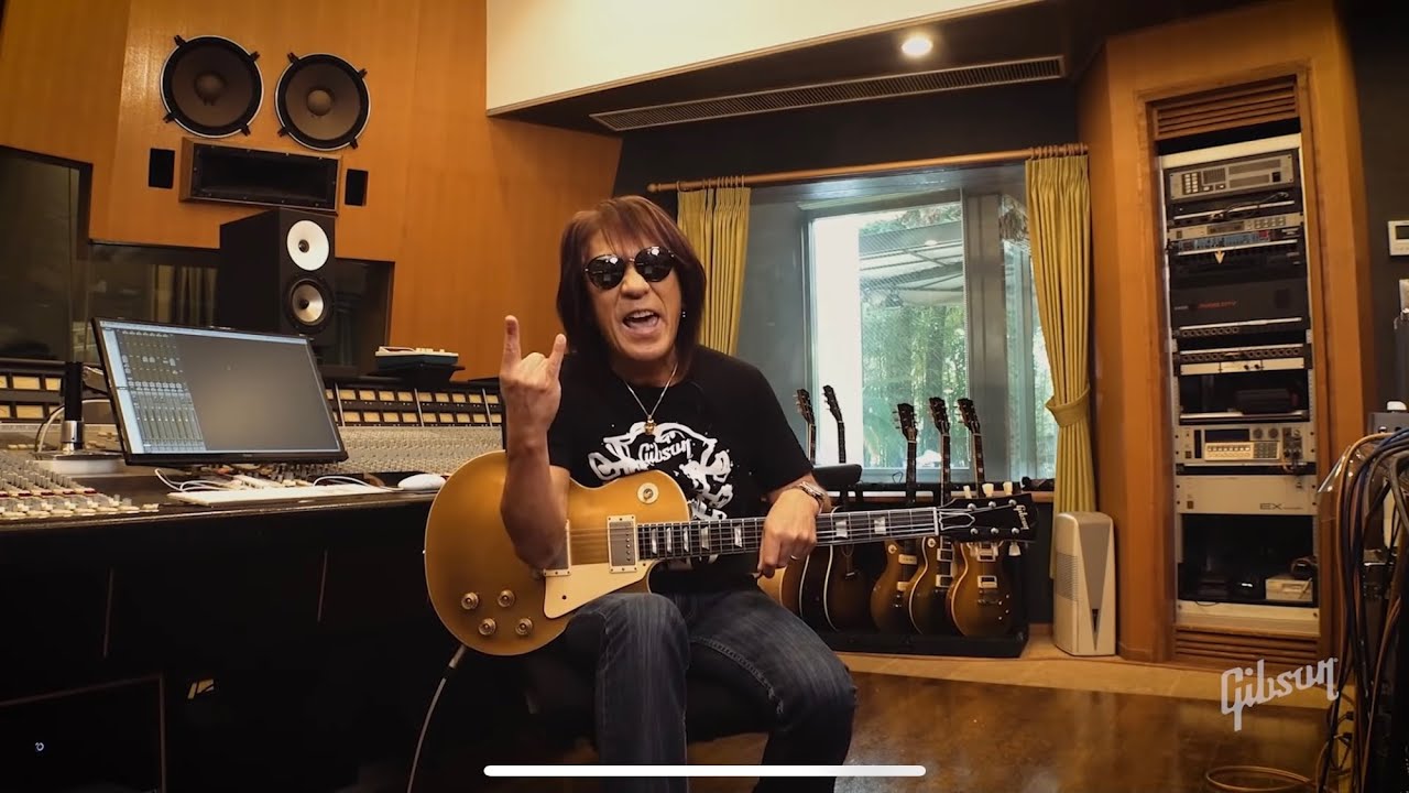 松本孝弘（B'z）ギブソンガレージオープンに祝意の言葉