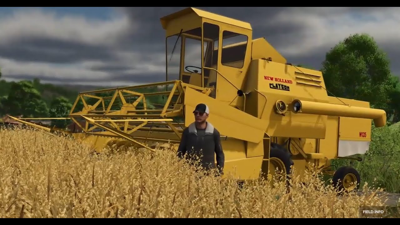Am mers la treierat de ovaz cu combina New Holland Clayson M135 Fs25 Dumesti