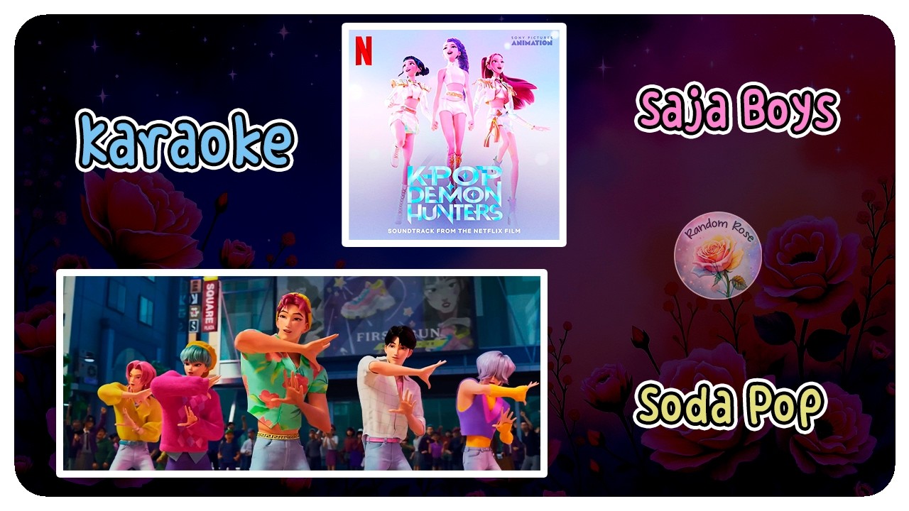 Saja Boys - 'Soda Pop' Karaoke (Kpop Demon Hunters)