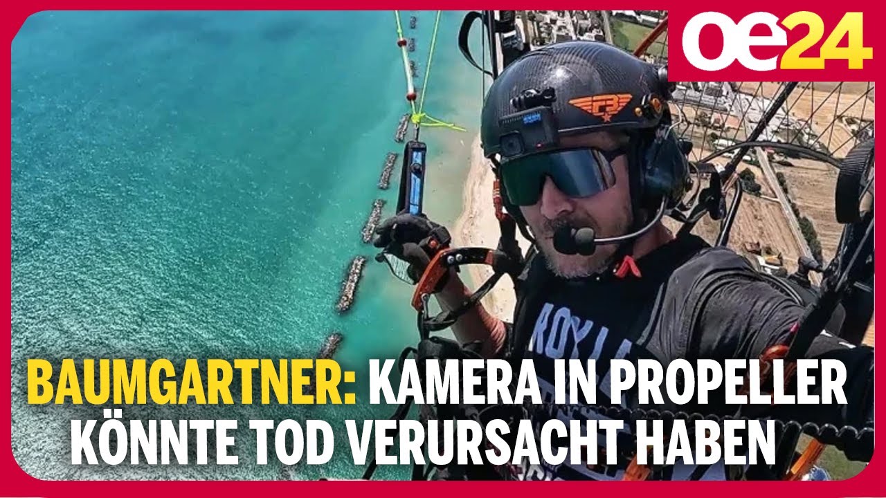 Felix Baumgartner: Kamera in Propeller könnte Tod verursacht haben